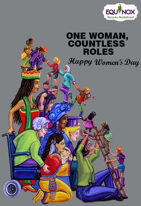 Woman's Day Status, Womens Month Poster Drawing, Woman's Day Poster Idea, Women Empowerment Pictures, Womens Day Painting Ideas, Happy Womens Day Pictures, Empowered Women Painting, Happy Women Day Poster Design, Happy Women's Day Drawing