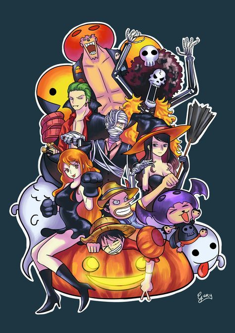 One Piece Halloween, One Piece Wallpaper, One Piece Movies, Anime Halloween, Wallpaper Halloween, Halloween Banner, One Piece Fanart, Nico Robin, Halloween Wallpaper