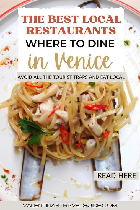 BEST LOCAL RESTAURANTS IN VENICE Venice Italy Restaurants, Aesthetic Venice, Venice Aesthetic, Venice Italy Food, Venice Restaurants, Venice Food, Venice Travel Guide, Travel Venice, Drinks To Try