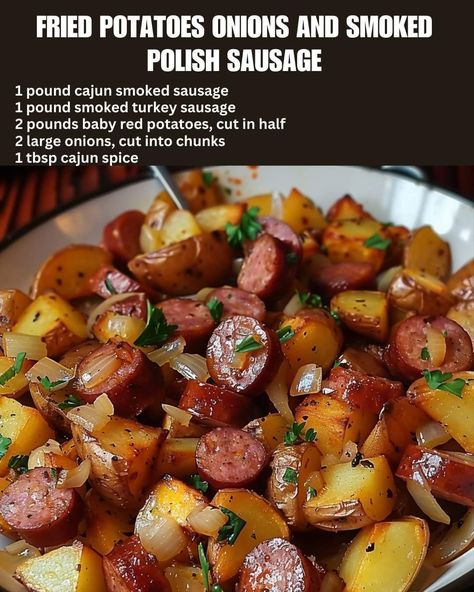 Recipes Using Sausage, Brat Recipe, Smoked Polish Sausage, Smoked Turkey Sausage, Easy Quick Recipes, Sausage Recipes For Dinner, Sausage Ingredients, Sausage Dinner, Kielbasa Recipes