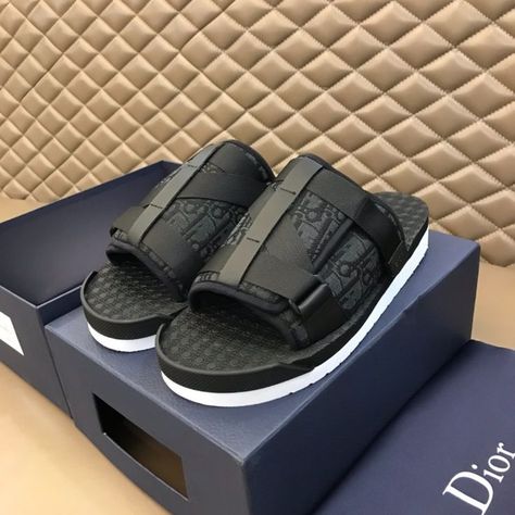 Alpha Sandals Black 

Style: 3SA081 Dior Alpha Sandal, Dior Oblique, Sandals Black, Black Style, Black Sandals, Black Fashion, Original Box, Dust Bag, Dior