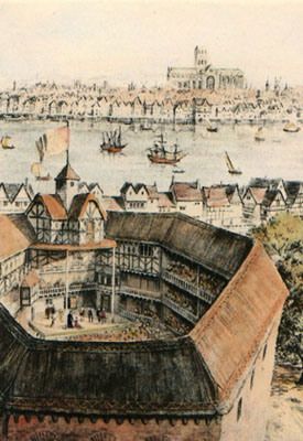 Conjectural interpretation of the Globe. The Globe Theatre Aesthetic, The Globe Theatre, Theatre Aesthetic, Medieval Aesthetics, Historical London, Globe Theatre, Teaching Shakespeare, Globe Theater, Time Line