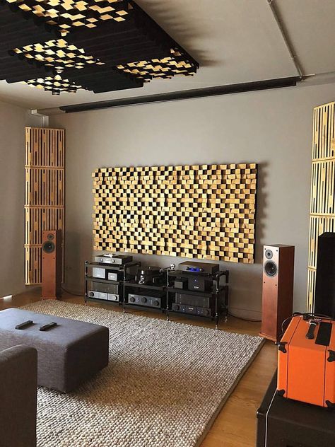 Music Studio Room Design, Studio Room Design, Hifi Room, Audiophile Room, Music Room Design, Audiophile Listening Room, Drum Room, Home Music Rooms, Sound Room