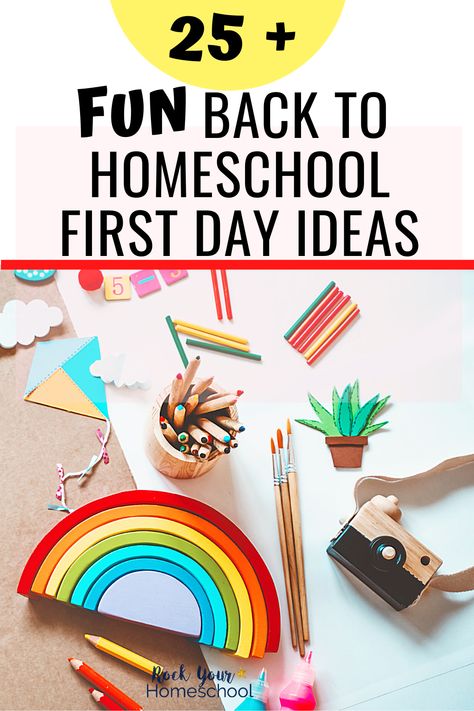 First Day Ideas, Back To Homeschool, Homeschool Gifts, Homeschool Supplies, School First Day, Homeschool Crafts, Homeschool Inspiration, School Celebration, Homeschool Schedule