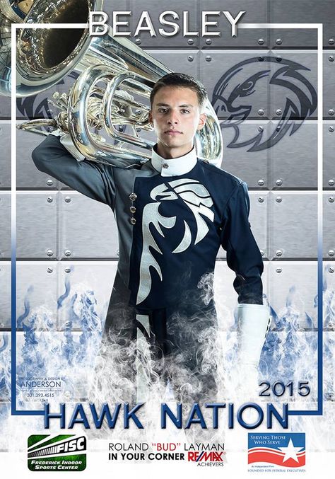 Extreme Individual Senior Banner | Anderson Photographs Marching Band Pictures, Band Senior Pictures, Band Poses, Cool Senior Pictures, Band Images, Band Banner, Senior Pictures Yearbook, Extreme Photography, Band Banners