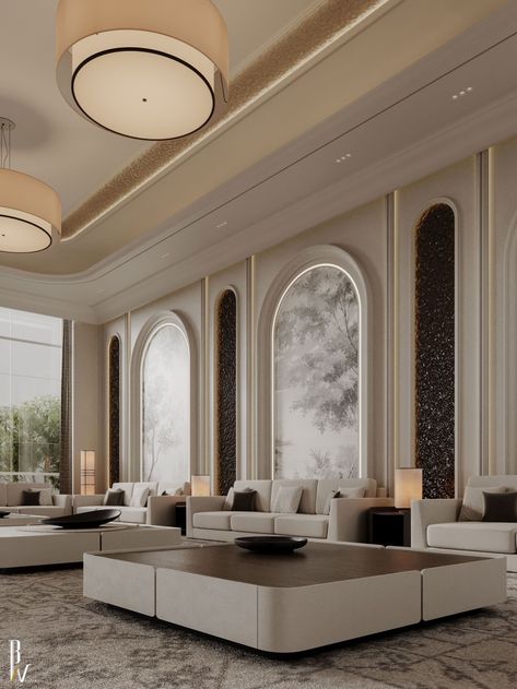 Exterior Restaurant, Neo Classical Interiors, Luxurious Exterior, Reception Interior, Classical Living Room, Elegant Vibes, Architectural Design Studio, Classical Interior, Neoclassical Interior