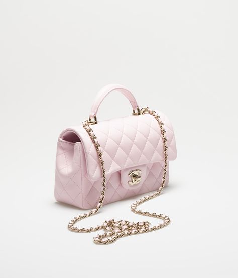 Pink Chanel Bag, Chanel Mini Bag, Pink Marshmallow, Chanel Mini Flap Bag, Mode Chanel, Chanel Store, Chanel Flap Bag, Chanel Mini, Girly Bags