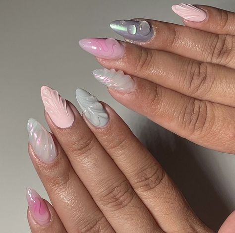 Allura Vysoren, Textured Nail Art, Grad Nails, Subtle Nails, Nail Jewelry, 3d Nail, Luxury Nails, Minimalist Nails, Fabulous Nails