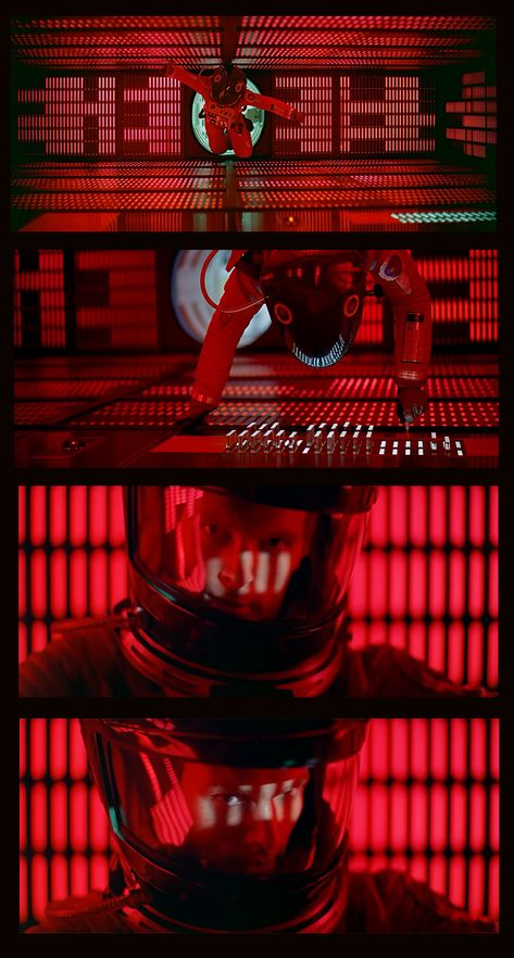 Here are screenshots from 2001: A Space Odyssey. It's the deactivation of HAL. Hal Space Odyssey, 2001 Space Odyssey Aesthetic, Space Oddysey 2001, 2001 A Space Odyssey Cinematography, 2001 Aesthetic, 2001 A Space Odyssey Wallpaper, Space Movies, A Space Odyssey, 2001 A Space Odyssey