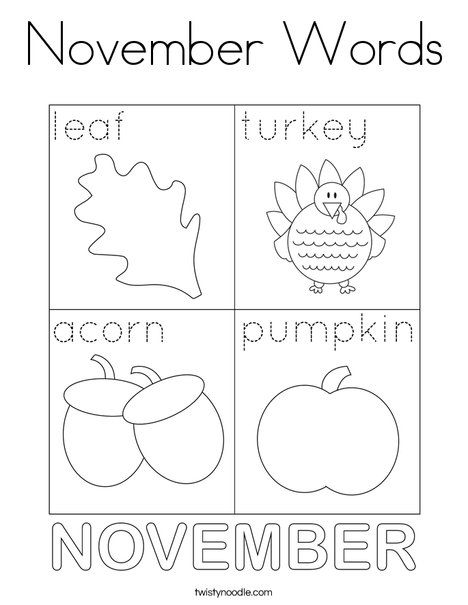 November Coloring Pages Preschool, November Art Activities For Preschoolers, November Craft Kindergarten, Thankful Coloring Pages For Kids, November Worksheets, November Themes, November Worksheets For Preschool, November Kindergarten Activities, Thanksgiving Activities For Preschool