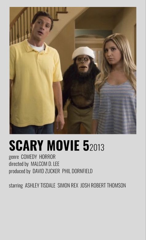 Scary Movie 5, Movies Minimalist, Minimalist Posters, Shows To Watch, Scary Movie, Scary Movies, Minimalist Poster, Horror Movies, Movies To Watch