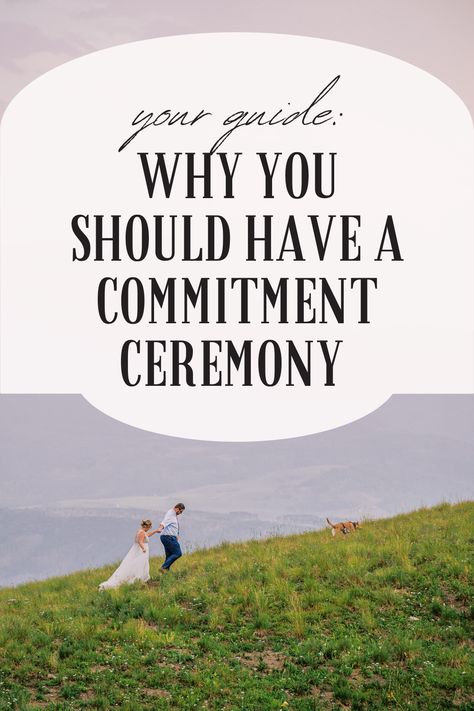 A commitment ceremony is much like a wedding ceremony, but not legally binding. Click to learn more about why couples have these ceremonies! Joining Ceremony Wedding, Domestic Partnership Ceremony, Small Marriage Ceremony, Commitment Ceremony Dress, Commitment Ceremony Ideas Diy, Private Wedding Ceremony For Two, Nondenominational Wedding Ceremony, Small Private Wedding Ceremony, Commitment Ceremony Vows