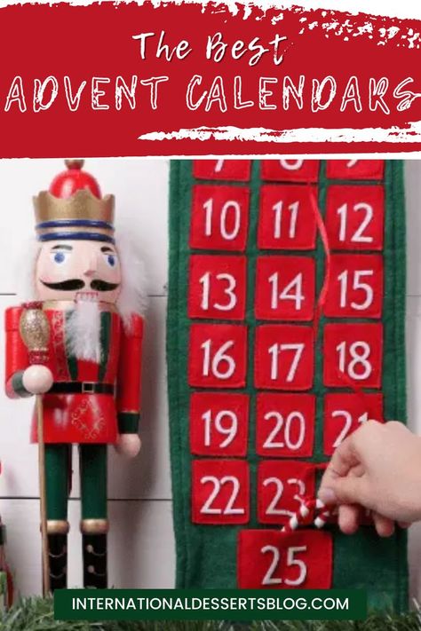 If you're looking for advent calendars to send to your family members and friends, here is a list of the best advent calendars for kids, teens and adults. Easily find the right ones to surprise your loved ones with Chocolate advent calendars, Food Advent Calendars, Christmas Countdown Candles, Non-Food Advent Calendars, Homemade & Reusable Advent Calendars, and Virtual Advent Calendar. Candy Advent Calendar, Reusable Advent Calendar, Lego Advent Calendar, Cool Advent Calendars, Lego Advent, Chocolate Advent Calendar, Danish Christmas, Christmas Recipes Easy, Lindt Chocolate