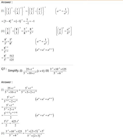 NCERT solutions for class-8 maths chapter-12 exponents and powers #NCERT #NCERTsolutions #CBSE #CBSEclass8 #RDsharma #mathsRDsharma Exponents Worksheet For Class 8, Exponent Worksheets, Scientific Notation, Class 8, Math Notes, Math Questions, Studying Math, Math Methods, Math Worksheet