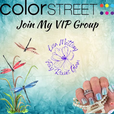 Come join us for more fun and info What Is Color Street, Vip Group, Nail Polish Strips, Color Street, More Fun, Nail Polish, Glitter, Beauty, Color