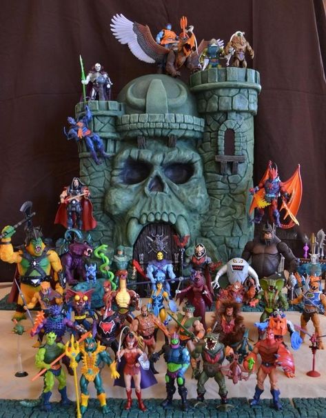 Old School Things, 80s Action Figures, Retro Toys 80s, Castle Greyskull, 80 Toys, Vintage Toys 80s, 80’s Toys, 80s Art, Old School Toys