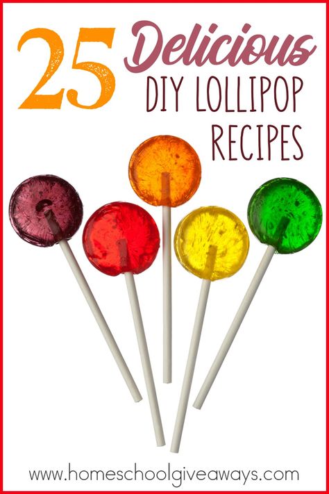 Lollipops can be used for a variety of purposes. From nausea to pain relief to enjoyment. Check out these delicious DIY Lollipop Recipes! Sucker Recipe Homemade Lollipops, Diy Suckers Lollipops, Diy Lollipops, Diy Lollipop, Lollipops Diy, Homemade Lollipops, Valentine Cupcakes, Hard Candy Recipes, Lollipop Recipe