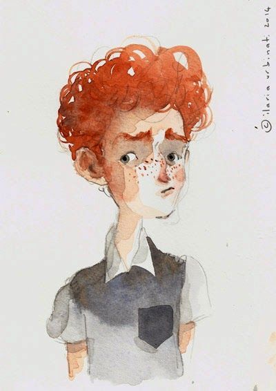 Watercolor Childrens Illustration Book, Watercolor Character Art, Watercolor Character Design, Watercolor Kids Illustration, Watercolor Character Illustration, Digital Watercolor Illustrations, Children Book Illustration Watercolor, Character Watercolor, Ilaria Urbinati