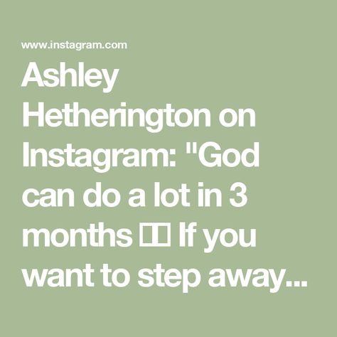 Ashley Hetherington on Instagram: "God can do a lot in 3 months 🤍❄️ If you want to step away from your lukewarm era & be on FIRE for Christ, it’s time for you to enter your winter arc with God. For the next 3 months we will dedicate to focusing on God, growing closer to Jesus, and becoming who He created you to be. Here’s to growing closer to God & reaching your full potential in Him, all before the new year begins ✨ Share this with a friend to start this winter arc with God challenge, together!" Winter Arc With God, Focusing On God, Growing Closer To God, Ashley Hetherington, Before The New Year, Winter Arc, Closer To God, God Can, Full Potential