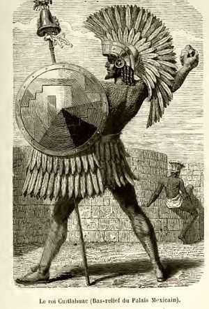 Cuitláhuac, 10th tlatoani of the Aztec Empire, brother of Moctezuma II. After being held captive by the Aztecs, Cortés ordered Moctezuma to ask his people stop fighting. Moctezuma told him that they wouldn't listen to him, and in turn asked him to free his brother Cuitláhuac so he'd convince the people to stop. Once freed, Cuitláhuac led his people against the conquistadors and successfully drove them out of Tenochtitlán on June 30, 1520. After ruling for only 80 days, he died of smallpox. Aztec Empire, Aztec Ruins, Ancient Aztecs, Mexico History, Aztec Culture, Aztec Warrior, Mayan Culture, Aztec Art, Chicano Art