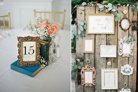 12 Fab Ways to Use Frames in Your Wedding | weddingsonline Photo Booth Backdrop Ideas, Backdrop Ideas, Vintage Wedding Decorations, Photo Booth Backdrop, Wedding Frames, Shower Decorations, Dresses Wedding, Vintage Wedding, Wedding Blog