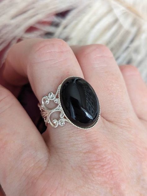 Obsidian jewelry