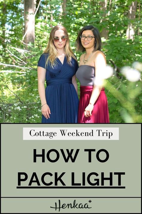 Are you getting ready for a summer road trip, traveling to a cottage or summer home? Check out these top tips on how to pack light and pack for a cottage weekend! Tons of helpful packing tips inside this pin for a cottage weekend. Packing Light Summer, Cottage Weekend, Travel Light Packing, Weekend Packing, Pack Light, Summer Road Trip, Packing Tips For Travel, Packing Light, What To Pack