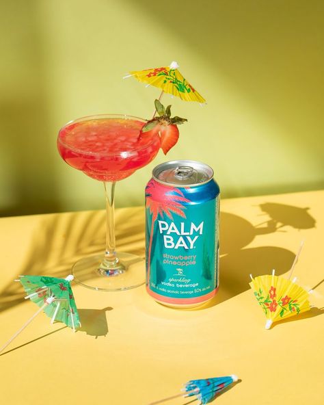 Need a vacation? 🏝 Take a #VacaywithPalmBay at home with our Strawberry Banana Daiquiri 🍹Shake these ingredients together to make this tropical drink: 🍓🍌1 can of Palm Bay Banana Strawberry 💚 3/4oz lime juice ✨ 1/2oz triple sec 🌴2oz of white rum *This recipe serves 2 people. Palm Bay Drinks, Banana Daiquiri, Palm Bay, White Rum, Tropical Drink, Triple Sec, Need A Vacation, Strawberry Banana, Daiquiri