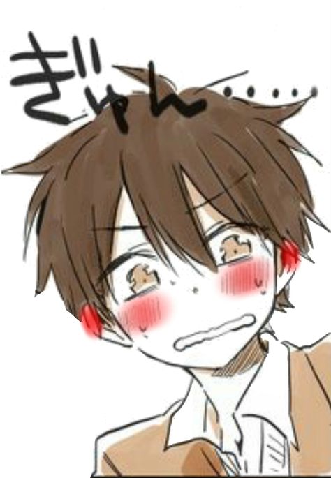 sekai ichi no yonin tumblr manga cute style boy blushing embrassing angry cute shy adorables anime Anime Shy Expression, Blushing Guy Drawing Reference, Shy Anime Guy Blushing, Shy Smile Drawing, Cute Anime Guy Blushing, Shy Expression Drawing, Shy Drawing Poses, Scared Anime Boy, Anime Shy Face