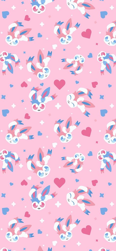 Eeveelution Wallpaper Iphone, Fairy Type Pokemon Wallpaper, Eeveelutions Iphone Wallpaper, Shiny Sylveon Wallpaper, Pokemon Wallpaper Sylveon, Umbreon Wallpaper Iphone, Sylveon Wallpaper Iphone, Pokemon Pink Wallpaper, Pokemon Pattern Wallpaper