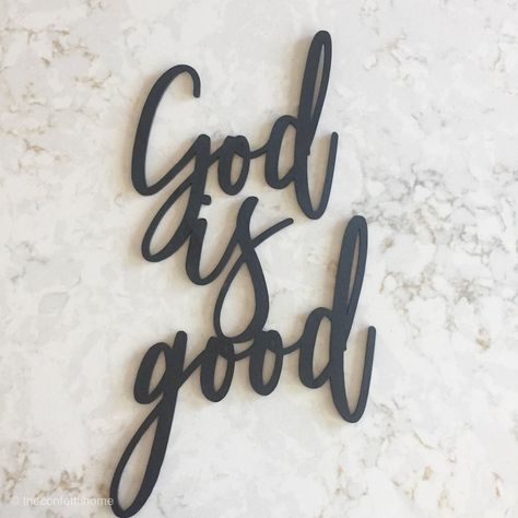 God is Good // Happy Sign // Porch Decor // Welcome Decor | Etsy India Thunder Laser, Happy Signs, Primitive Signs, Motivational Inspiration, Rustic Wood Sign, Hanging Home Decor, Laser Art, Rustic Wood Signs, Welcome Decor