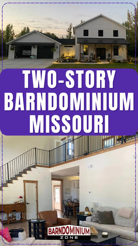 Southeast Missouri’s Swift Marvel: David Duncan’s 2-Story Barndominium Completed In A Remarkable 6 Months Simple 2 Story Barndominium Floor Plans, Barndominium 2 Story Interior, Small Two Story Barndominium Floor Plans, 2 Story Barndominium With Shop, 30x30 House Plans 2 Story, Barndominium Ideas 2 Story, Barndominium 2 Story, Barndominium Workshop, 2 Story Barndominium Ideas Exterior