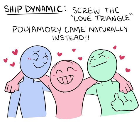 Reaction Reference, Poly Couple Poses, Poly Couple, Ship Dynamic, Ship Dynamics, Character Tropes, Draw The Squad, Relationship Dynamics, Love Triangle