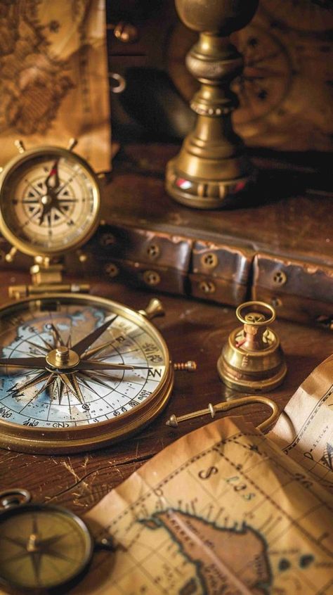 Navigator Aesthetic, Adventurer Aesthetic, Compass Directions, Maps Aesthetic, Classic Sailboat, Nautical Aesthetic, Nautical Wallpaper, Vintage Safari, Vintage Compass