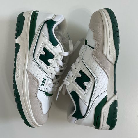 New Balance 550s Green, New Balance 550 Colors, New Balance Shoes Green, New Balance 350, New Balance Shoes 550, Green Sneakers Women, New Balance 550 Green, Nike Balance, New Balance 550 Sea Salt