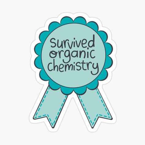 Chemistry Major, Stem Student, Science Lab Decorations, Gift Ideas Women, Greeting Cards For Teachers, Organic Chem, Ribbon Sticker, Medical Stickers, Women In Stem