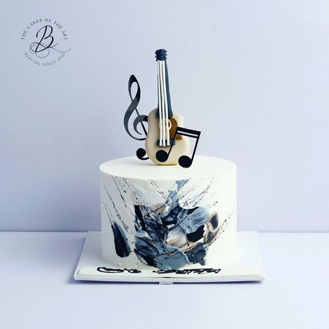 "Unleash the rockstar in you with Borsalle's Guitar Theme Cake! Elevate your celebration with this masterpiece. Order now for a slice of happiness!" DMs/Call 01322-555996 #cakeindhaka #cakedecorating #cakelover #cakedesign Guitar Theme Cake, Music Themed Cakes, Cheesecake Wedding Cake, Anniversary Cake Designs, Guitar Cake, Rock Cake, Teddy Bear Cakes, Spiderman Cake, Themed Birthday Cakes