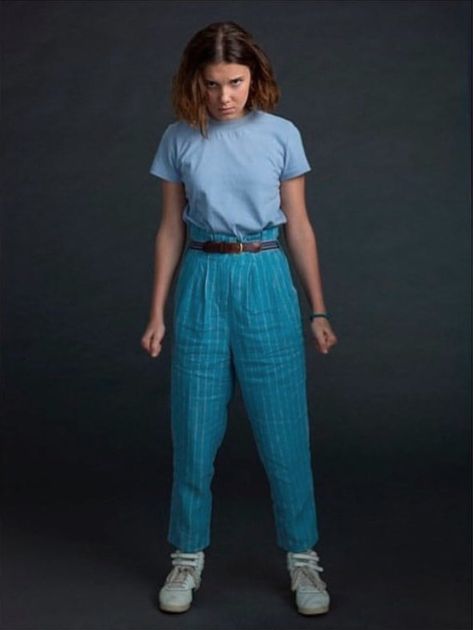 Stranger Things Millie Bobby Brown, Eleven, Season 3 11 Outfits Stranger Things, Stranger Things Once, Once Stranger Things, Disfraces Stranger Things, Stranger Things Fashion, Eleven Costume, El Stranger Things, Stranger Things Outfit, Stranger Things Costume