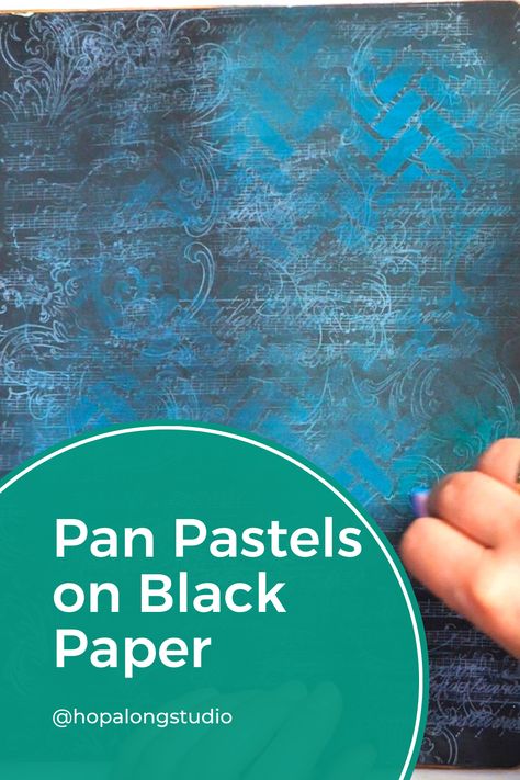 Pan Pastels Techniques, Pan Pastels Tutorials, Art With Pastels, Pan Pastels Art, Black And White Paper, Pan Pastel, Pan Pastels, Interesting Textures, Collage Papers