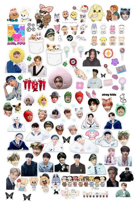 Seungmin Stickers Printable, Skz Stickers Printable Aesthetic, Straykids Stickers Printable, Stray Kids Stickers Printable, Skz Stickers Printable, Cute Kpop Stickers, Straykids Stickers, Kpop Stickers Printable, Skzoo Sticker