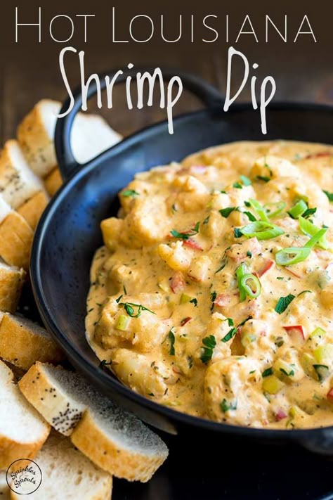 Mardi Gras Dip, Louisiana Shrimp Dip, Cajun Shrimp Dip, Louisiana Shrimp, Shrimp Dip Recipes, Shrimp Dip, Juicy Shrimp, Baked Shrimp, Appetizers And Dips