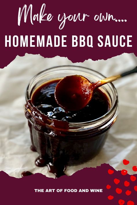 Perfectly simple, and 100% delicious, this Homemade BBQ Sauce is so easy you’ll never want to buy store-bought barbeque sauce again! #sauces #bbqsauce #howtomakebbqsauce #homemadebbqsauce #DIYbbqsauce #15minuterecipes #quicksauces Carolina Bbq, Homemade Bbq Sauce Recipe, White Bbq Sauce, Homemade Barbecue, Sweet Bbq Sauce, Homemade Bbq Sauce, Homemade Barbecue Sauce, Barbeque Sauce, Bbq Sauce Recipe