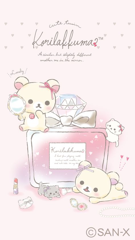 San-x Wallpaper, Rilakuma Wallpapers, Rilakkuma Wallpaper, Tartan Wallpaper, My Melody Wallpaper, Japanese Drawings, Kitty Images, Hello Kitty Art, Sanrio Wallpaper