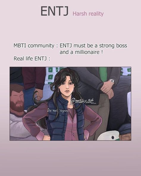 @maiss.art_ Entj Women Fanart, Infj X Entj Love, Entj Men, Entj X Enfp, Entj Love, Entj Girl, Entj Art, Entj Memes, Entj Aesthetic