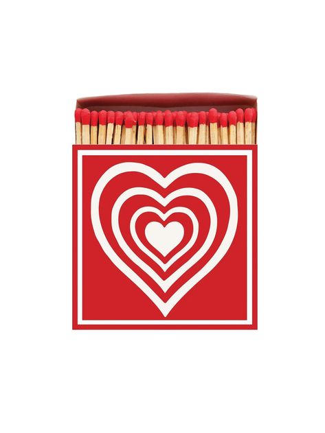 Archivist Gallery Concentric Hearts Matchbox Weston Table Matchbox Ideas, Box Collage, Romantic Diy Gifts, Craft Ideas For Gifts, Matchbox Gift, Leather Painting, Box Poster, Romantic Diy, Anniversary Boyfriend Gifts