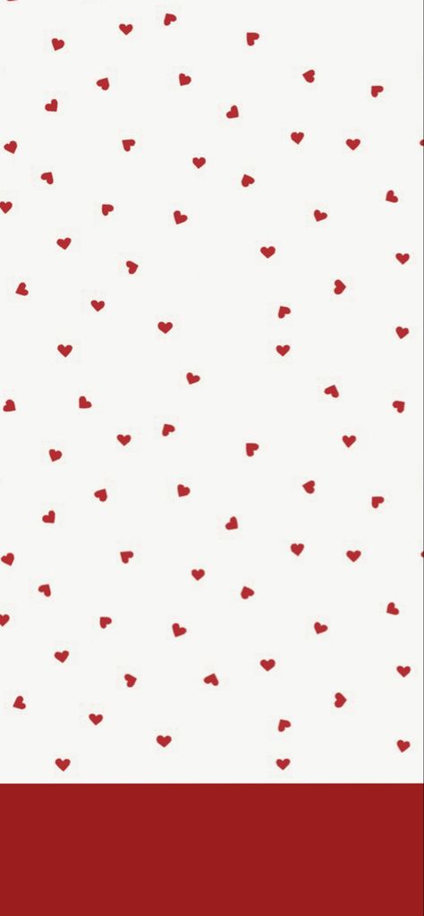 White Background Red Heart Wallpaper, White With Red Hearts Wallpaper, White And Red Iphone Wallpaper, Red And White Phone Wallpaper, Small Red Hearts Wallpaper, White And Red Phone Theme, Cocette Aesthetic Wallpaper Red, Red Heart Homescreen, White And Red Background Aesthetic