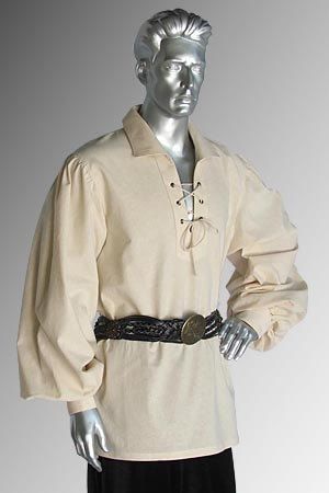 Medieval Shirt, Men's Costumes, Pirate Wedding, Pirate Shirt, Medieval Garb, Medieval Clothes, Pirate Shirts, Laced Up Shirt, Medieval Costume