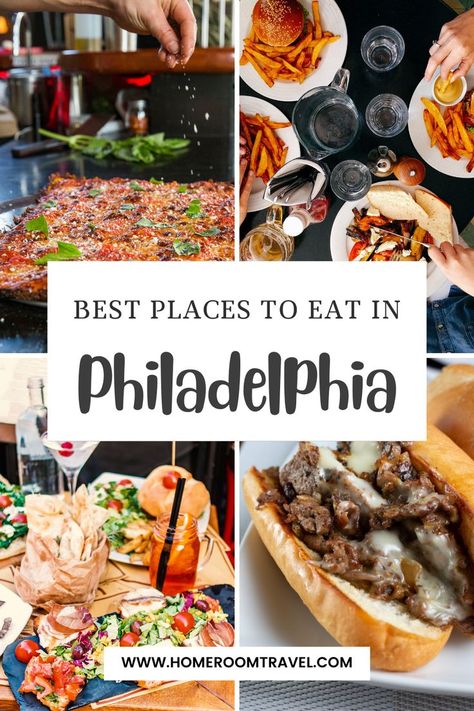 Best Places to Eat in Philadelphia Philadelphia Things To Do, Rainbow Bagels, Philadelphia Food, Philadelphia Restaurants, Philly Restaurants, Philadelphia Recipes, Vacation Food, Philly Food, Visit Philadelphia