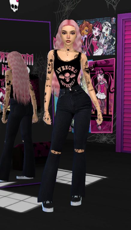 Sims4 CC Metallica Sims 4 Cc, Sims 4 Cc Rock Clothing Male, Sims 4 Metalhead Cc, Glam Rock Sims 4 Cc, Sims 4 Band Shirts, Rolling Stones Shirt, Avenged Sevenfold, Rock Outfits, Punk Rock