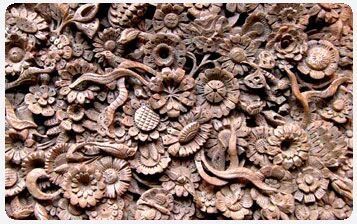 Wood carved panel from Kashmir, India Kashmiri Art, Kashmir India, Srinagar, Walnut Wood, 3d Design, Wood Carving, Hand Carved, Walnut, Carving